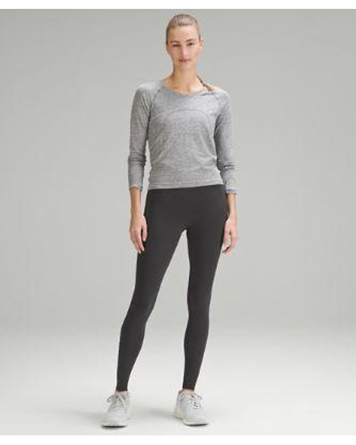 lululemon athletica Gray Fast And Free High-rise Tight 28" Pockets Updated