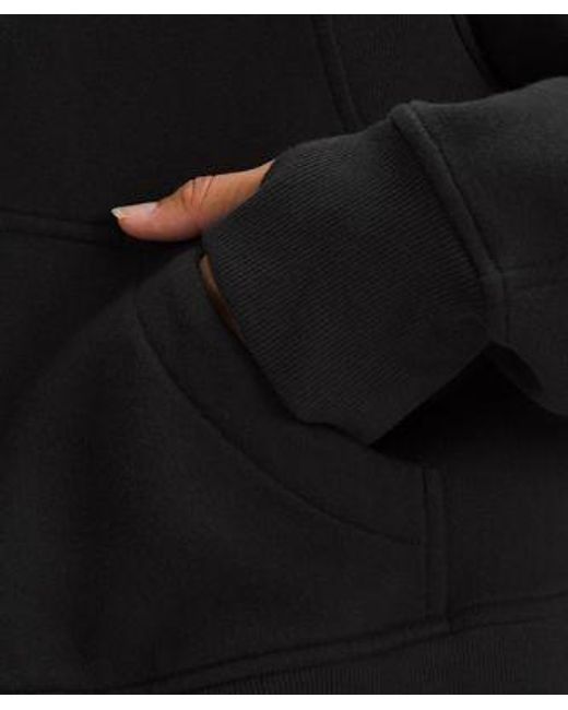 lululemon athletica Black Scuba Oversized Full-zip Hoodie