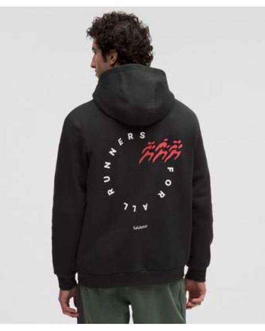lululemon athletica Black – Steady State Pullover Hoodie Run Graphic – – for men