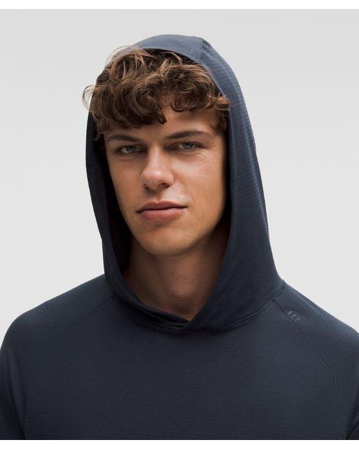lululemon athletica Blue License To Train Hoodie for men