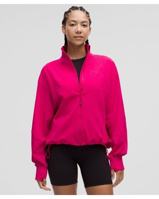 lululemon ピンクDefine jacket ディファインジャケット lululemon Define Relaxed-Fit Jacket in Pink | Lyst UK