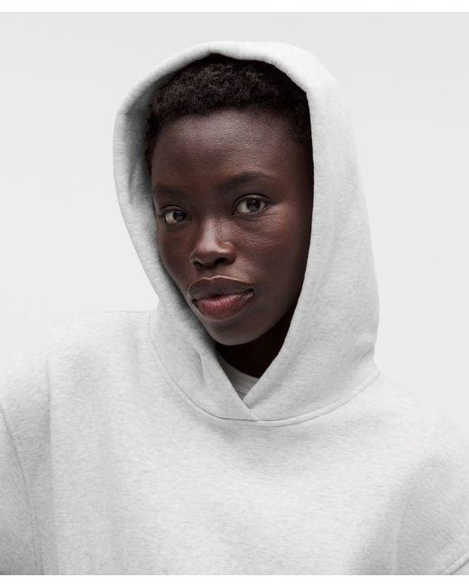 lululemon athletica Gray Steady State Superloft Hoodie