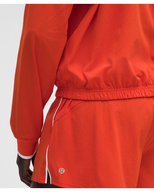 lululemon athletica Red Court Rival Tennis Track Jacket