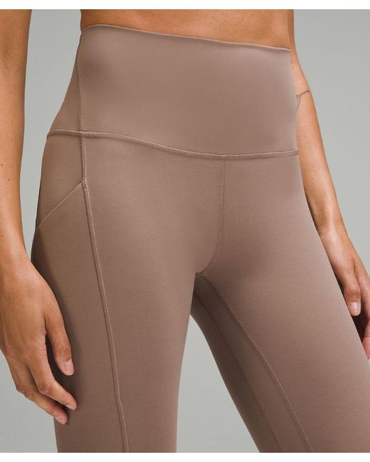 lululemon athletica Natural – Align High-Rise Pants With Pockets – 25" – –