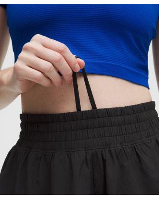 lululemon athletica Black Shake It Out High-Rise Running Short 2.5"
