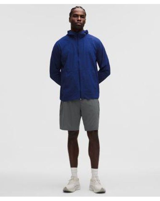 lululemon athletica Blue Pace Breaker Lined Short 9" for men