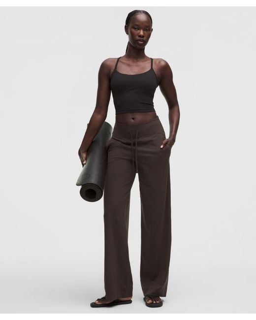 lululemon athletica Multicolor Groove High-Rise Wide-Leg Pant