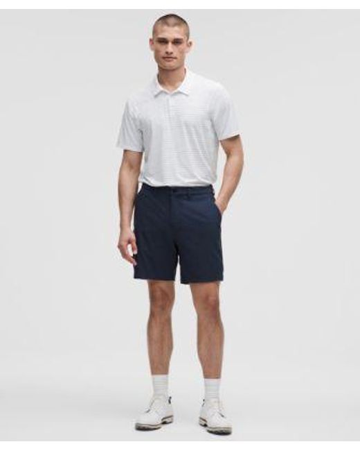 lululemon athletica White – Logo Sport Polo Short-Sleeve Fit – – Size Small for men