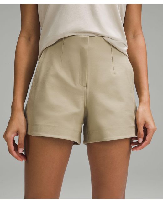 lululemon athletica Utilitech Relaxed-fit High-rise Shorts 3.5 in Natural