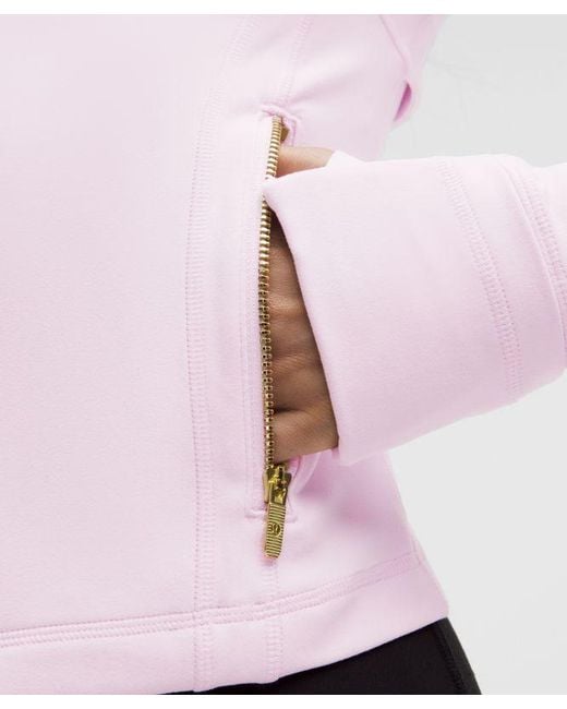 lululemon – Define Cropped Jacket Nulu – – Size 14 in Pink | Lyst UK