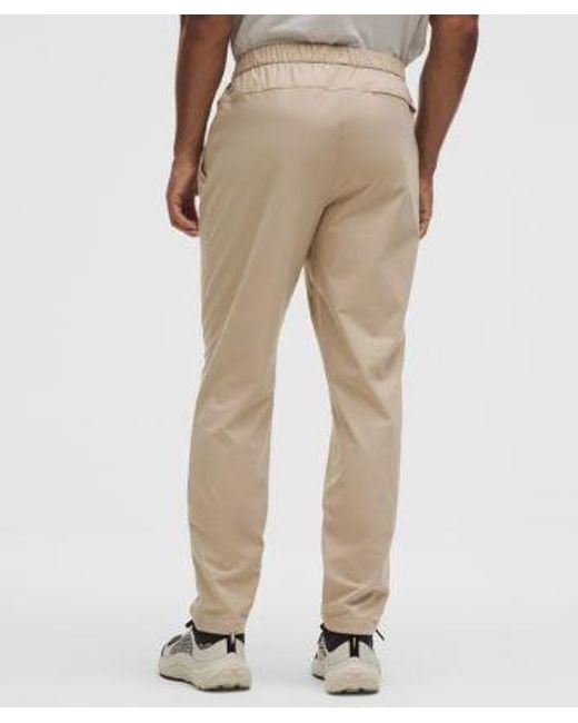 lululemon athletica Brown Abc Warpstreme Slim-Fit Pull-On Pant for men