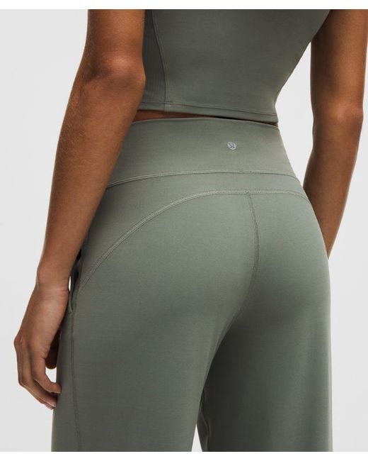 lululemon athletica Multicolor – Groove Wide-Leg High-Rise Pants Regular – /Pastel – Size 18