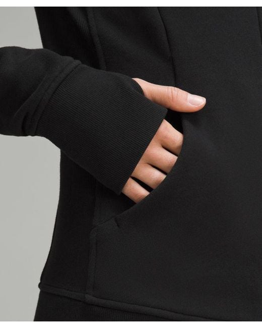 lululemon athletica Scuba Full-zip Hoodie - Color Black - Size 20