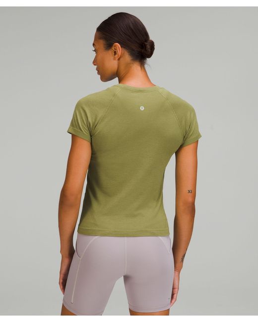 lululemon athletica Swiftly Tech Short Sleeve Shirt 2.0 Race Length in  Green