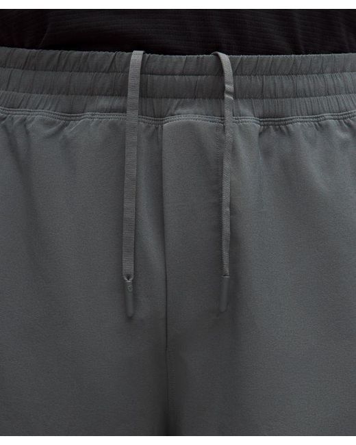 lululemon athletica Black Pace Breaker Lined Short 7" for men