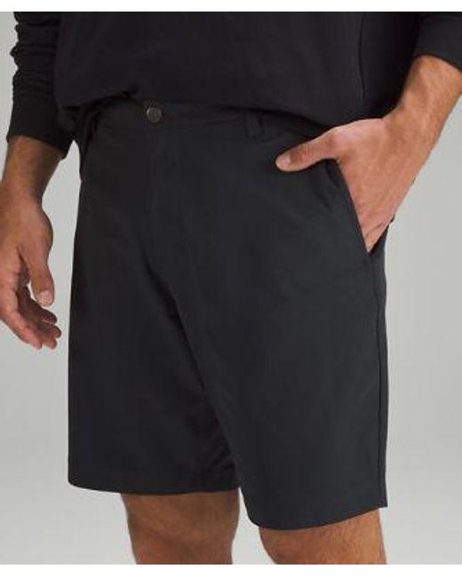lululemon athletica Black – Commission Classic-Fit Shorts Warpstreme – 9" – – for men