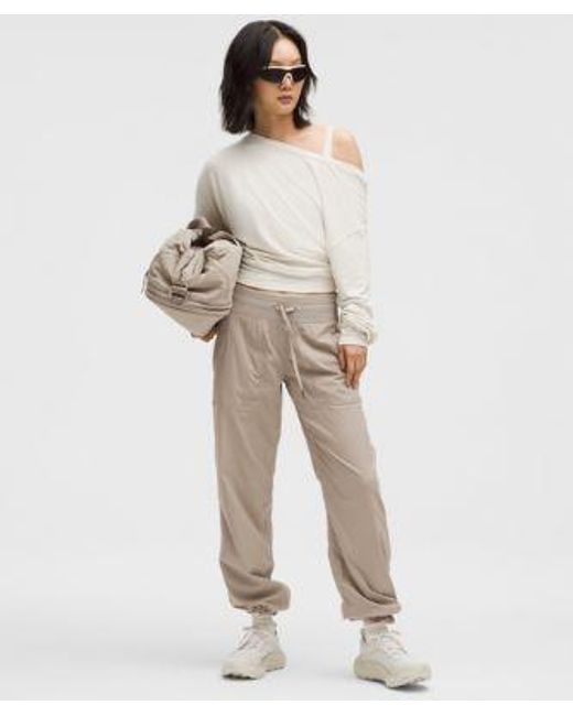 lululemon athletica Natural Dance Studio Mid-Rise Pant