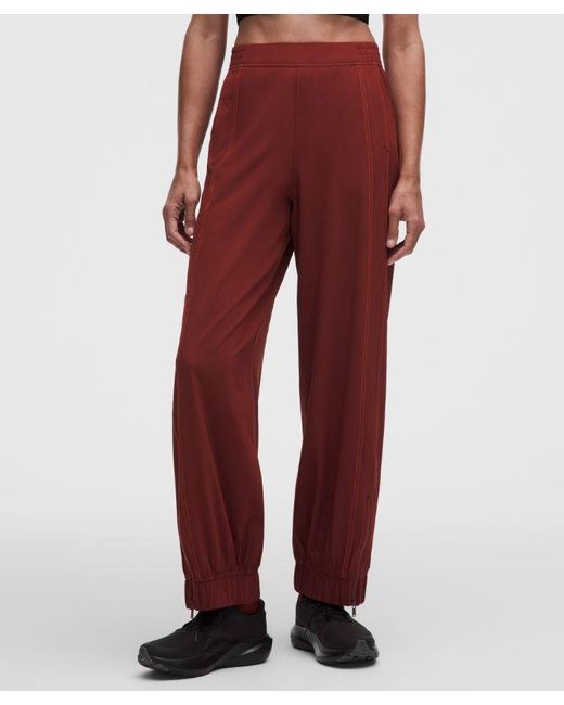 lululemon athletica Red Define High-Rise Swift Jogger
