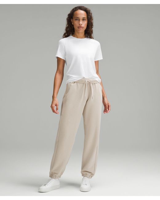 lululemon athletica White All Yours Organic Cotton Crewneck T-Shirt