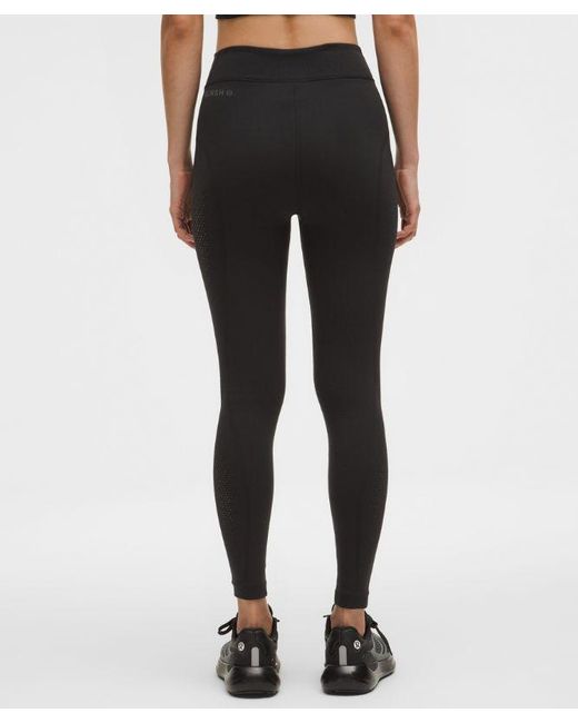 lululemon athletica Black – Revealknit High-Rise Tight Leggings Slnsh Collection – 28" – – Size 16