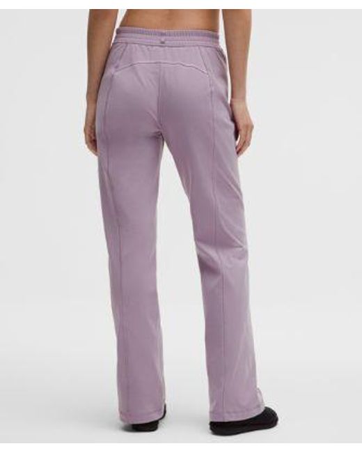 lululemon athletica Red – Define Mid-Rise Track Pants Luon – /Pastel – Size Large