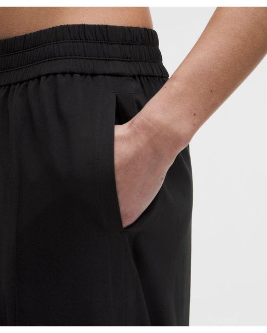 lululemon athletica Black Breezily Mid-Rise Pant