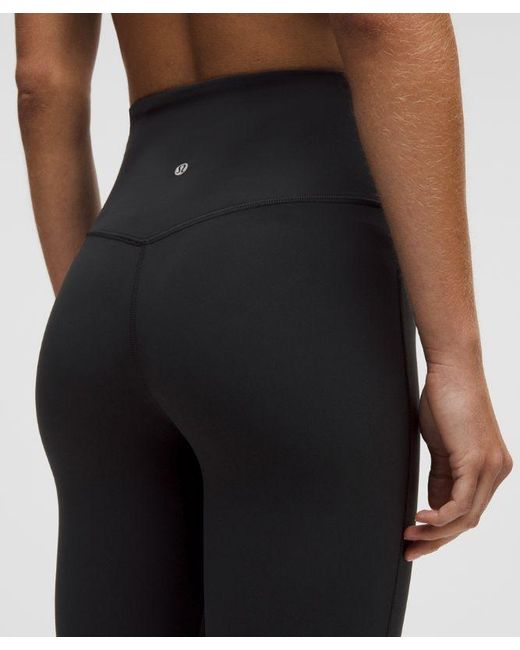 lululemon athletica Black Align High-Rise Mini-Flare Pant