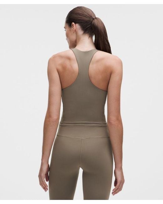 lululemon athletica Green – Wunder Train Racerback Tank Top Medium Support, B/C Cup – – Size 4