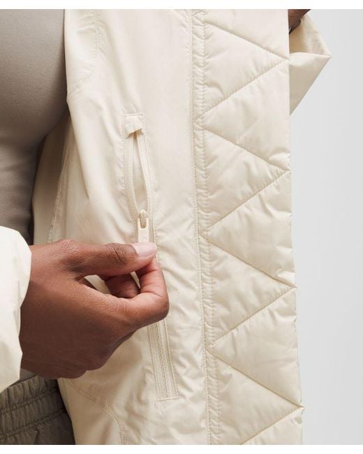 lululemon athletica Natural Wunder Puff 600-Down-Fill Long Jacket