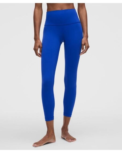 lululemon athletica Blue – Align High-Rise Pants – 25" – – Size 4