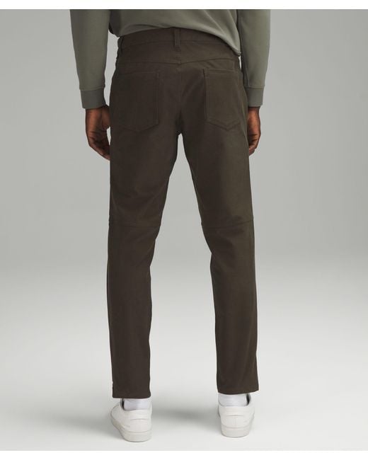 lululemon athletica Abc Slim-fit 5 Pocket Pants 32l Utilitech in Gray for  Men