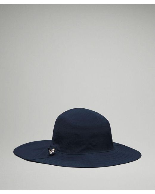 lululemon athletica Blue Women's Cinchable Wide Brim Bucket Hat