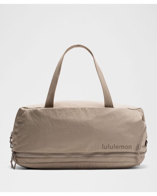 lululemon 3-In-1 Gym Duffle Bag 30L /Khaki in Natural | Lyst lululemon 3-In-1 Gym Duffle Bag 30L /Khaki in Natural | Lyst