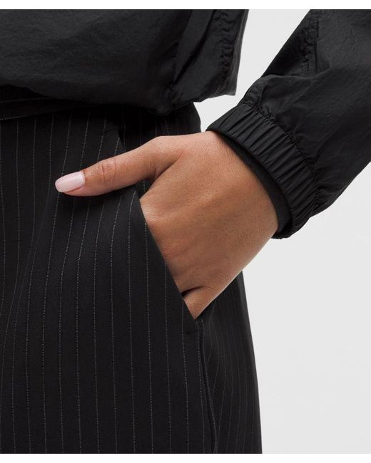 lululemon athletica Black Daydrift High-Rise Tapered Trouser
