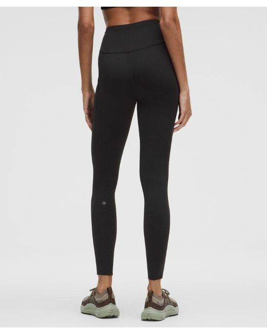 lululemon athletica Fast And Free High-rise Tight Leggings Pockets - 28" - Color Black - Size 0