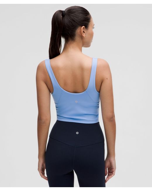 lululemon athletica Blue Align Tank Top