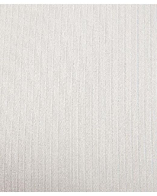 lululemon athletica Ribbed Softstreme High-rise Shorts - 2" - Color White - Size 2