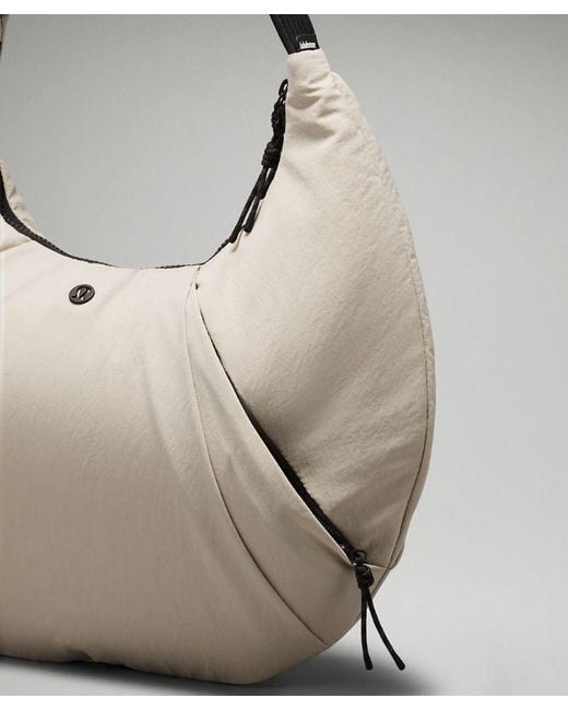 lululemon  Pleated Shoulder Bag 10L  in Grey | Lyst UK