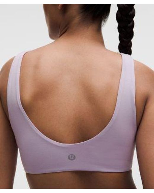 lululemon athletica Red Underease Scoop-Neck Bralette A-C Cups