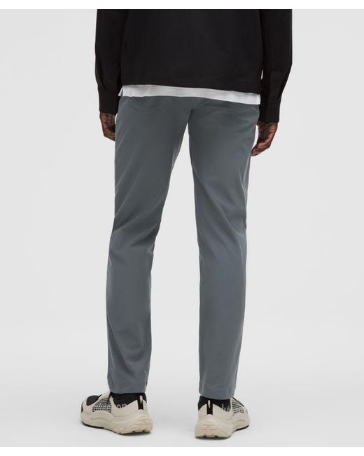 lululemon athletica Blue Abc Classic-Fit 5 Pocket Pant 34L for men