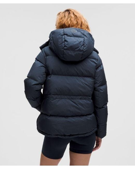 lululemon athletica Blue Wunder Puff Jacket