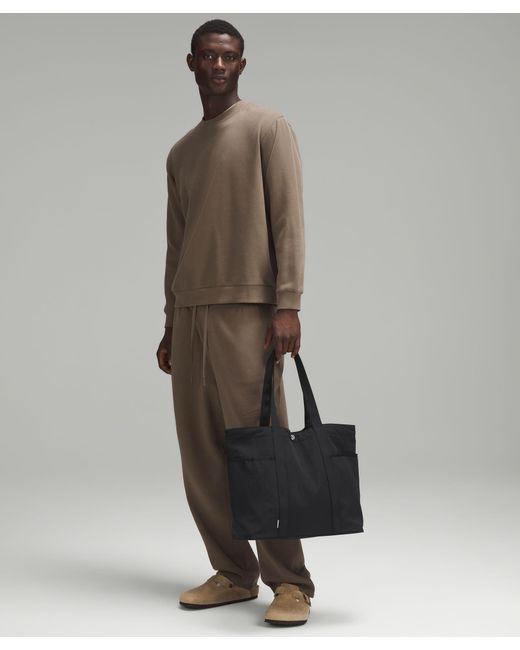 daily multi-pocket tote bag 20l lululemon Canvas Exterior Drop lululemon Daily Multi-Pocket Tote Bag