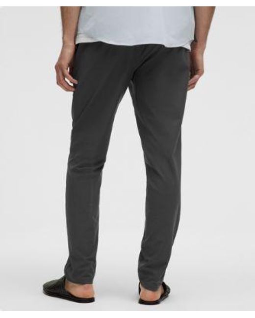 lululemon athletica Gray Abc Warpstreme Slim-Fit Pull-On Pant for men