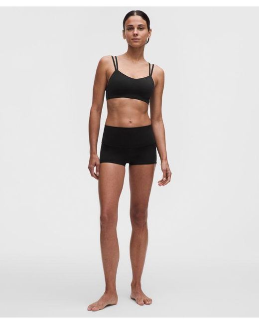lululemon athletica Black – Like A Cloud Sports Bra Light Support, B/C Cup – – Size 14