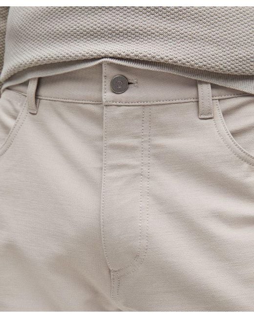 lululemon athletica Gray – Easyfive Classic-Straight Trousers 32L – Color Khaki – Size 12 for men