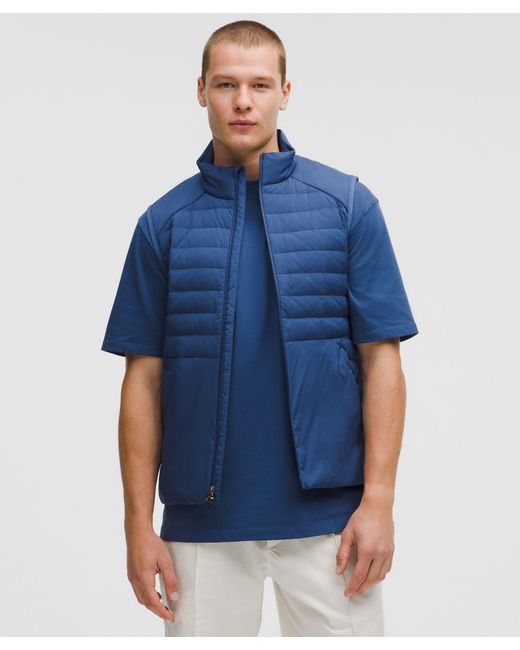 lululemon athletica Blue Down For It All Vest for men