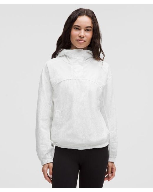 lululemon athletica White Pack Lite Anorak