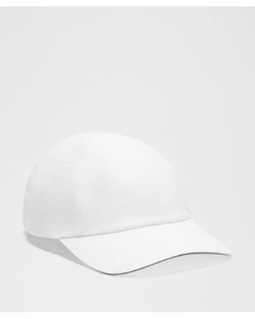 lululemon athletica White – Fast And Free Running Hat – – Size Small/Medium