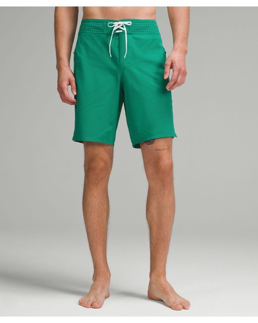 lululemon athletica Green Current State Board Shorts 9"