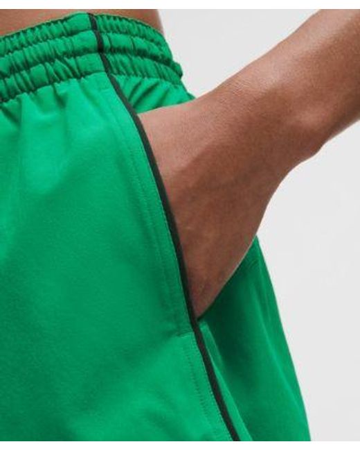 lululemon athletica Green Court Rival High-Rise Short 3"